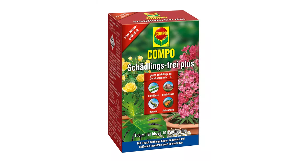 Compo Schädlngs-fre Plus 100ml Blattläuse Spnnmlben
