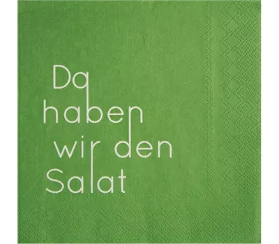DINING Serviette, Da haben wir den ...