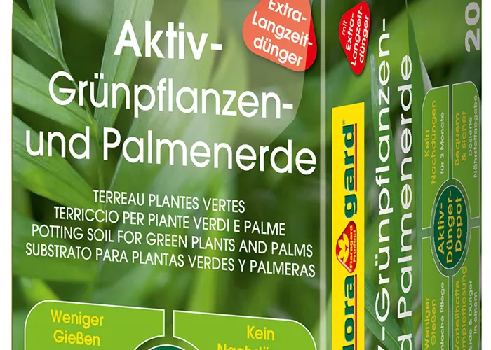 Floragard Aktiv Grünpflanzen- und Palmenerde Floragard Aktiv Grünpflanzen- und Palmenerde