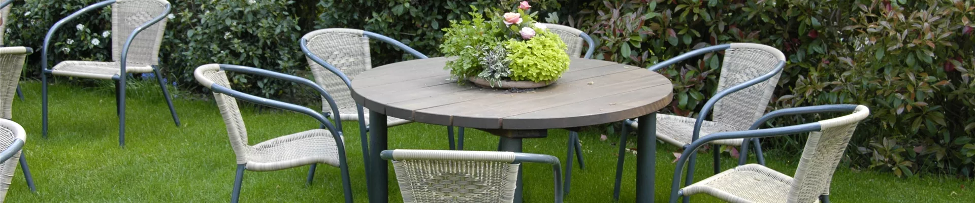 Sitzgruppe im Garten