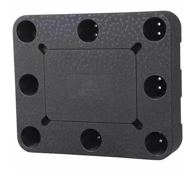 Siena Garden Bartisch Getränkekisten-Aufsatz 67x57x15 cm Kunststoff 