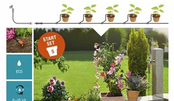 Gardena Bewsserungsset Micro-Drip fr 5 Pflanztpfe Gr. S
