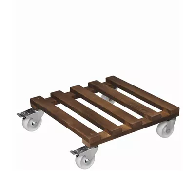 Wagner Pflanzenroller Gigant 45x45 cm Tragkraft 250 kg braun