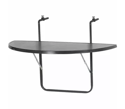 Alco Balkontisch hängend 100x50x0 cm anthrazit Alco Balkontisch hängend 100x50x0 cm anthrazit