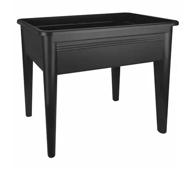 Elho Hochbeet Green Basics Super XXL 76 cm x 58 cm x 73 cm Schwarz