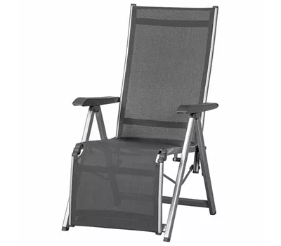 Kettler Relaxsessel Basic Plus Silber-Anthrazit Kettler Relaxsessel Basic Plus Silber-Anthrazit