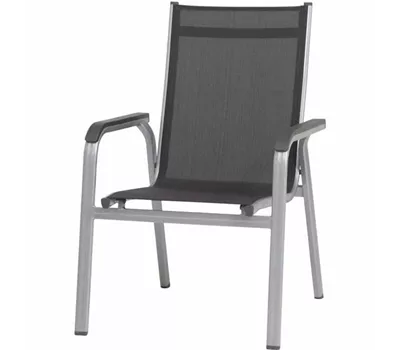 Kettler Stapelstuhl Basic Plus Silber/Anthrazit Kettler Stapelstuhl Basic Plus Silber/Anthrazit