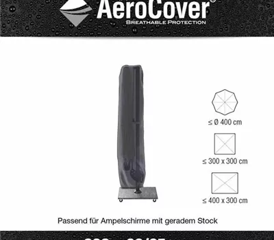 Aerocover Schutzhülle für Ampelschirm H292x60/65 cm