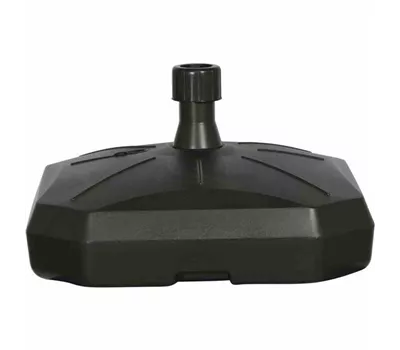 Enne Plastica Schirmständer mit Rolle 50 l anthrazit  Enne Plastica Schirmständer mit Rolle 50 l anthrazit