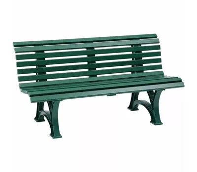 Blome Gartenbank Helgoland 3-Sitzer moosgrün Blome Gartenbank Helgoland 3-Sitzer moosgrün