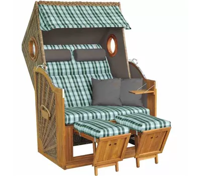 Trendy by Devries Strandkorb walnut Trendy by Devries Strandkorb walnut