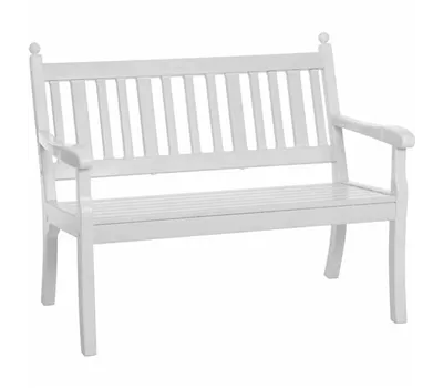Blome Gartenbank Hohenzollern 2-Sitzer weiß Kunststoff Blome Gartenbank Hohenzollern 2-Sitzer weiß Kunststoff