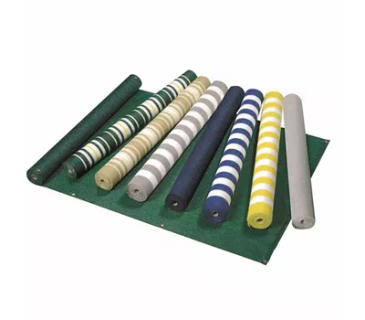 Balkonverkleidung 90 x 250 cm gelb/weiß