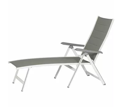 MWH Futosa Klappbare Liege 140 cmx70 cmx104,5 cm Arctic  MWH Futosa Klappbare Liege 140 cmx70 cmx104,5 cm Arctic