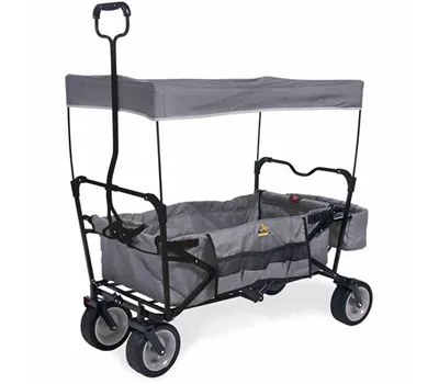 Pinolino Klappbollerwagen Paxi, grau  Pinolino Klappbollerwagen Paxi, grau