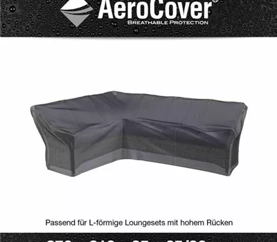 Aerocover Schutzhülle für Eck- Loungeset 270x210 L-Form links
