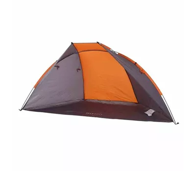 Portal Strandmuschel Outdoor Tau 270x210x120 grau/orange Portal Strandmuschel Outdoor Tau 270x210x120 grau/orange