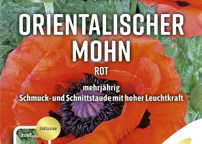 Orientalischer Mohn-Samen Orientalischer Mohn-Samen