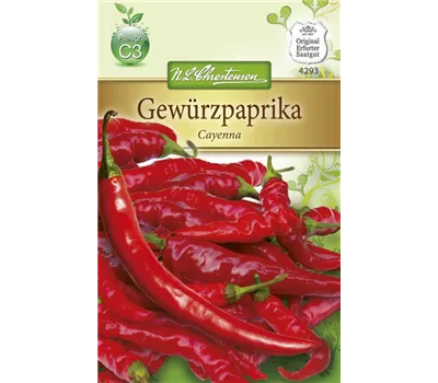 Paprikasamen 'Gewürzpfeffer Cayenna' Paprikasamen 'Gewürzpfeffer Cayenna'