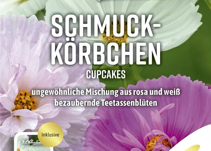 Schmuckkörbchensamen 'Cupcakes Mix'