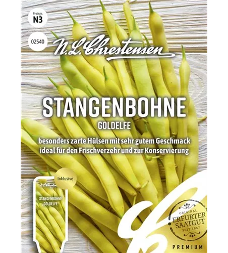 Stangenbohnensamen 'Goldelfe'