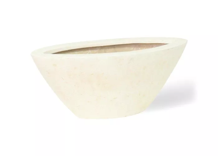 fleur ami POLYSTONE BOAT Pflanzgefäß