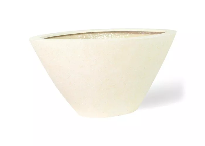 fleur ami POLYSTONE BOAT Pflanzgefäß