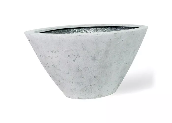 fleur ami POLYSTONE BOAT Pflanzgefäß