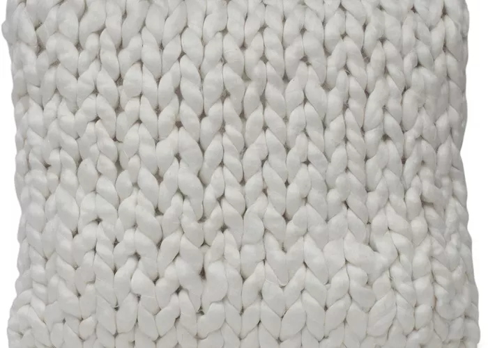 fleur ami FINJA - Acrylic Knitted Cushion (with filler) 45x45cm