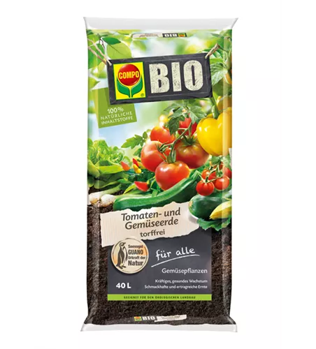 Compo BIO Tomaten- und Gemüseerde torffrei  Compo BIO Tomaten- und Gemüseerde torffrei