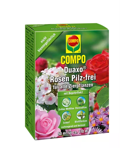 Compo Duaxo Rosen Pilz-frei für alle Zierpflanzen 