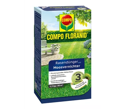 Compo FLORANID Rasendünger mit Moosvernichter  Compo FLORANID Rasendünger mit Moosvernichter