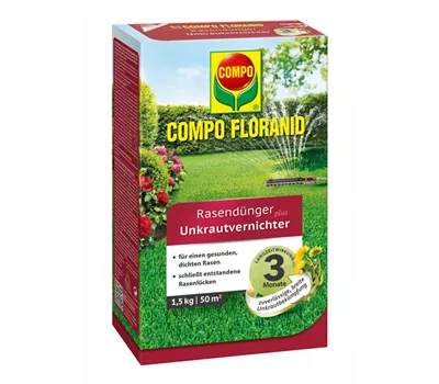 Compo FLORANID Rasendünger plus Unkrautvernichter  Compo FLORANID Rasendünger plus Unkrautvernichter