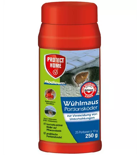 Protect Home Wühlmaus Portionsköder Rodicum