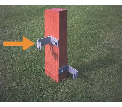 Bügel Holzpfahl Bügel Holzpfahl