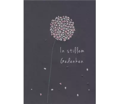 In stillem Gedenken (Blumen) 