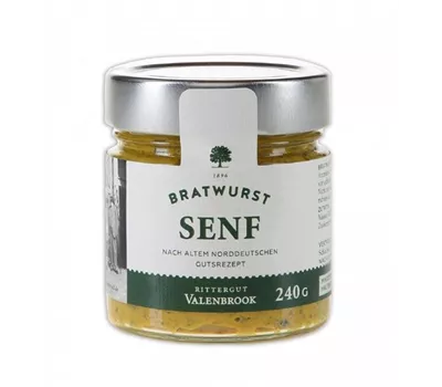 Valenbrooker Bratwurst Senf